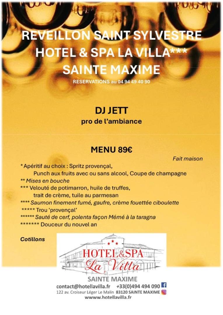 Hôtel&Spa La Villa Sainte-Maxime Esterno foto